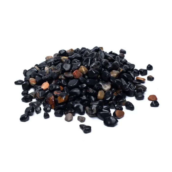 Μαύρος Όνυχας μίνι Βότσαλα 100gr - Black Onyx Βότσαλα - Πέτρες (Tumblestones)